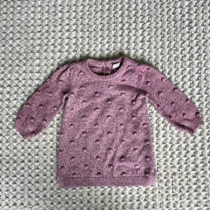 Gap Baby Girls Pink Sweater Dress